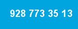 928 773 35 13 928 773 35 13